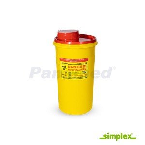 Simplex Sharps Disposal Safe 3L